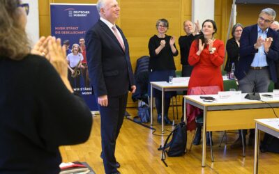 Abschied von Prof. Martin Maria Krüger als Präsidenten des Deutschen Musikrats